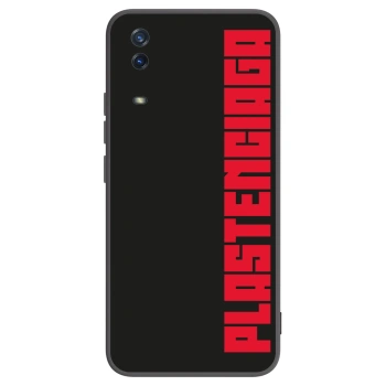 Picasee silikonski črni ovitek za Vivo Y11s - Plastenciaga