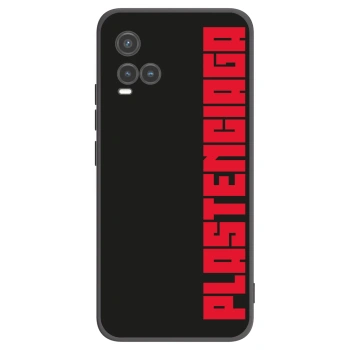 Picasee silikonski črni ovitek za Vivo Y33s - Plastenciaga