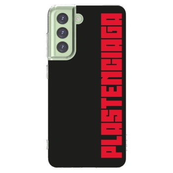 Picasee silikonski prozorni ovitek za Samsung Galaxy S21 FE 5G - Plastenciaga