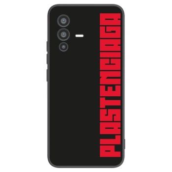 Picasee silikonski črni ovitek za Vivo V23 5G - Plastenciaga