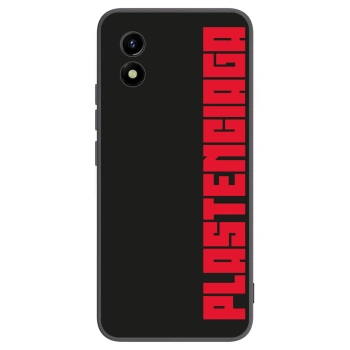 Picasee silikonski črni ovitek za Vivo Y01 - Plastenciaga