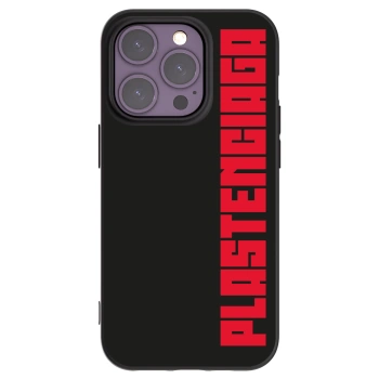 Picasee silikonski črni ovitek za Apple iPhone 14 Pro - Plastenciaga