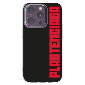 Picasee silikonski prozorni ovitek za Apple iPhone 14 Pro - Plastenciaga