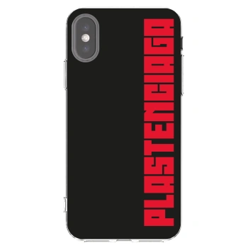 Picasee silikonski prozorni ovitek za Apple iPhone X/XS - Plastenciaga