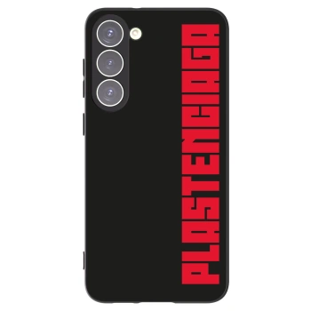 Picasee silikonski črni ovitek za Samsung Galaxy S23+ 5G - Plastenciaga