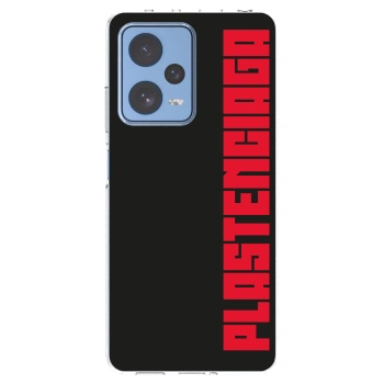 Picasee silikonski prozorni ovitek za Xiaomi Redmi Note 12 Pro 5G - Plastenciaga
