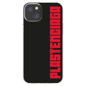 Picasee silikonski prozorni ovitek za Apple iPhone 15 Plus - Plastenciaga