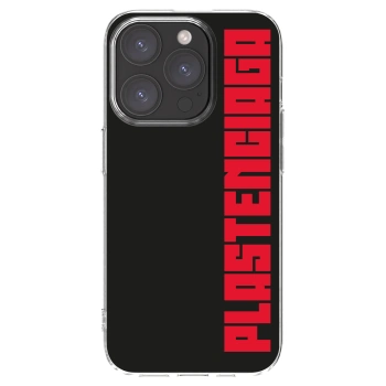 Picasee silikonski prozorni ovitek za Apple iPhone 15 Pro - Plastenciaga