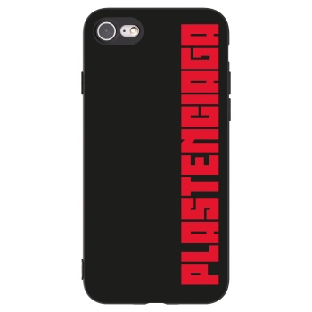 Picasee silikonski črni ovitek za Apple iPhone 7 - Plastenciaga