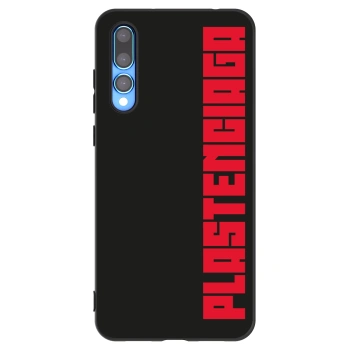 Picasee silikonski črni ovitek za Huawei P20 Pro - Plastenciaga