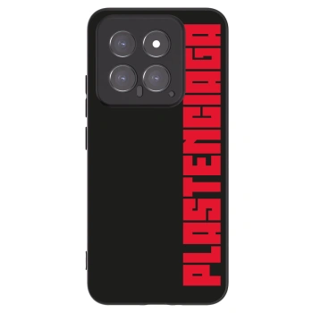 Picasee silikonski črni ovitek za Xiaomi 14 - Plastenciaga