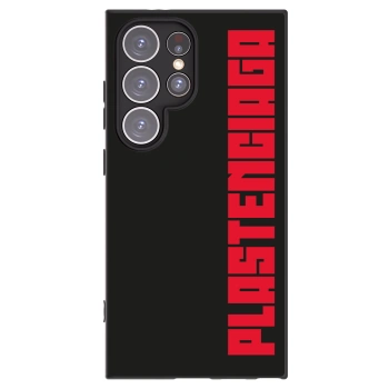 Picasee silikonski črni ovitek za Samsung Galaxy S24 Ultra S928B 5G - Plastenciaga