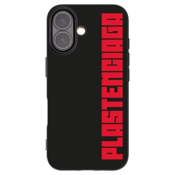 Picasee silikonski črni ovitek za Apple iPhone 16 - Plastenciaga