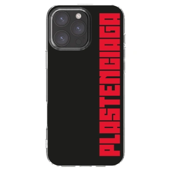Picasee silikonski prozorni ovitek za Apple iPhone 16 Pro Max - Plastenciaga