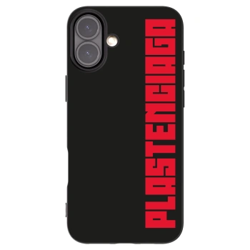 Picasee silikonski črni ovitek za Apple iPhone 16 Plus - Plastenciaga