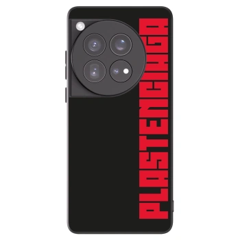 Picasee silikonski črni ovitek za OnePlus 12 5G - Plastenciaga