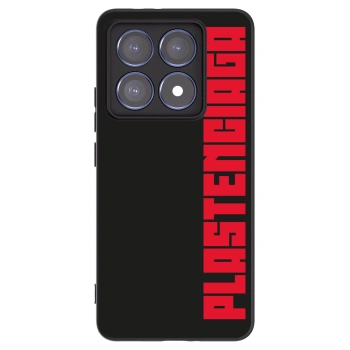 Picasee silikonski črni ovitek za Xiaomi 14T Pro - Plastenciaga