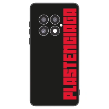 Picasee silikonski črni ovitek za OnePlus 13 5G - Plastenciaga