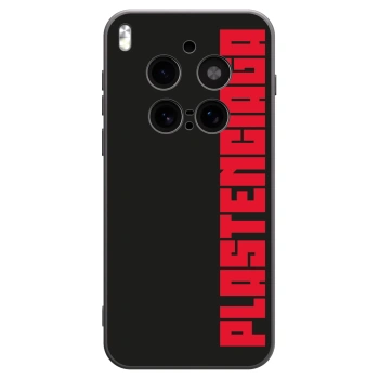 Picasee silikonski črni ovitek za Vivo X300 Pro - Plastenciaga