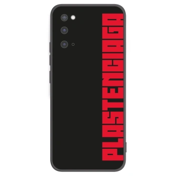 Picasee silikonski črni ovitek za Samsung Galaxy S20 G980F - Plastenciaga