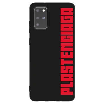 Picasee silikonski črni ovitek za Samsung Galaxy S20+ G985F - Plastenciaga