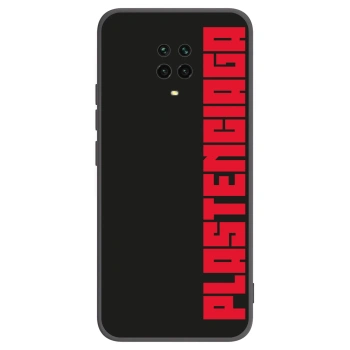 Picasee silikonski črni ovitek za Xiaomi Redmi Note 9S - Plastenciaga