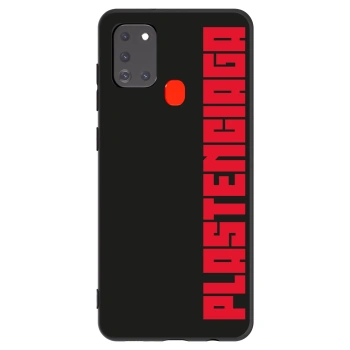 Picasee silikonski črni ovitek za Samsung Galaxy A21s - Plastenciaga