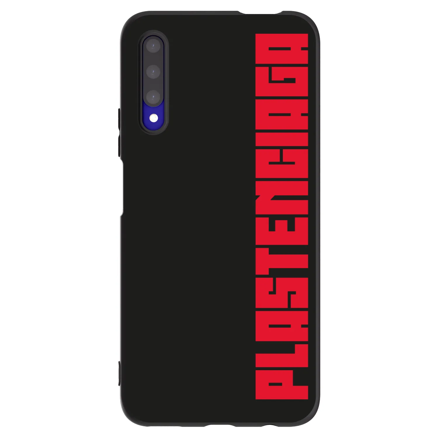 Picasee silikonski črni ovitek za Honor 9X Pro - Plastenciaga