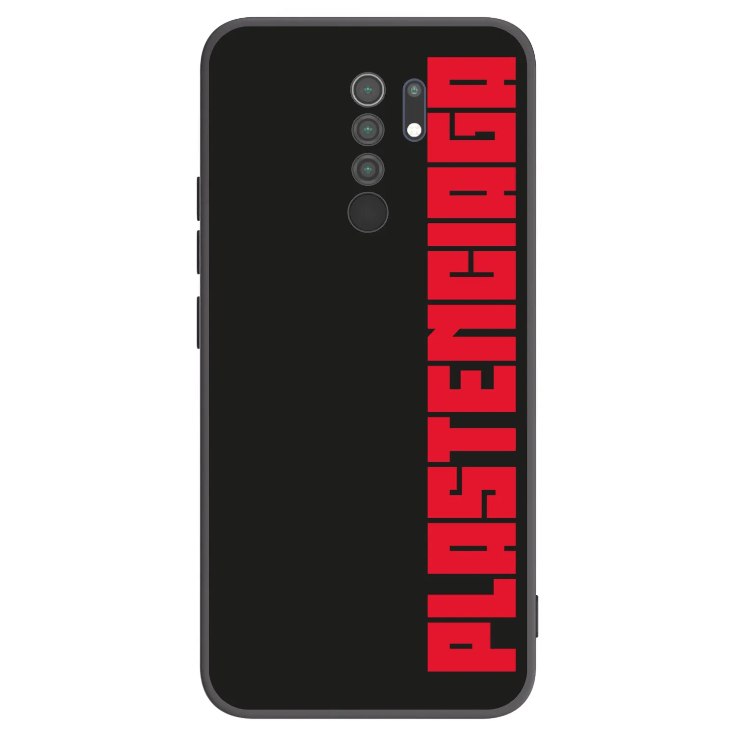 Picasee silikonski črni ovitek za Xiaomi Redmi 9 - Plastenciaga