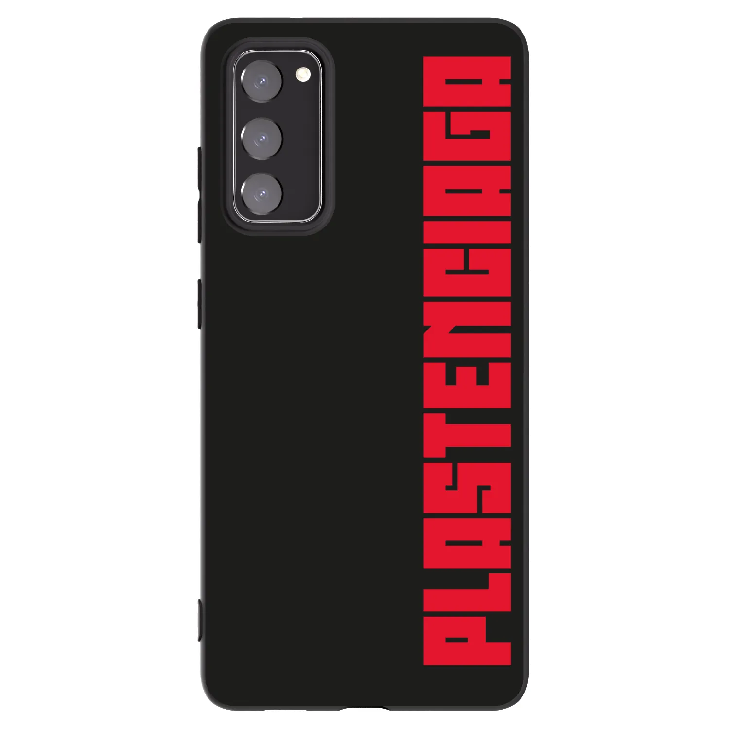 Picasee silikonski črni ovitek za Samsung Galaxy S20 FE - Plastenciaga