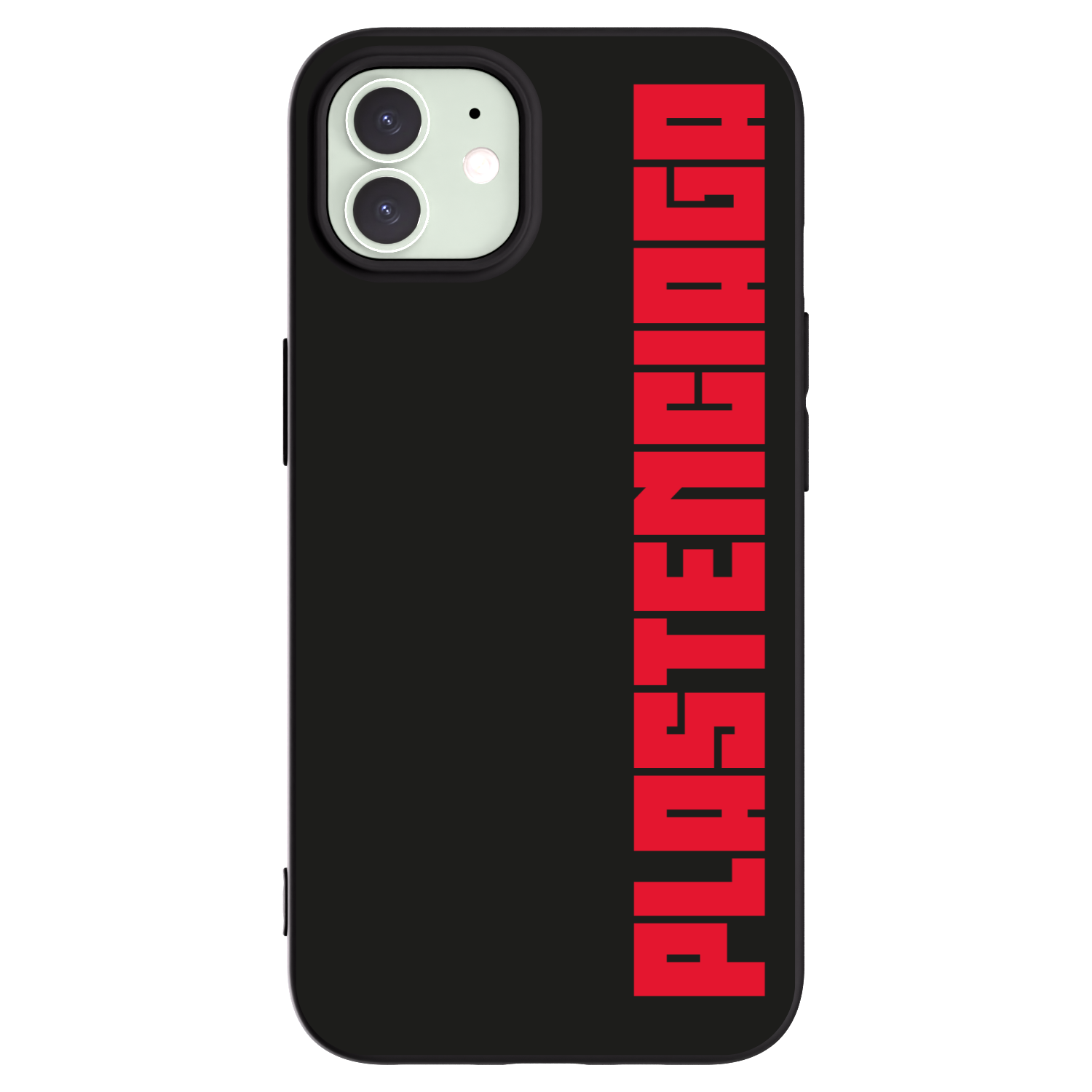 Picasee silikonski črni ovitek za Apple iPhone 12 Pro - Plastenciaga