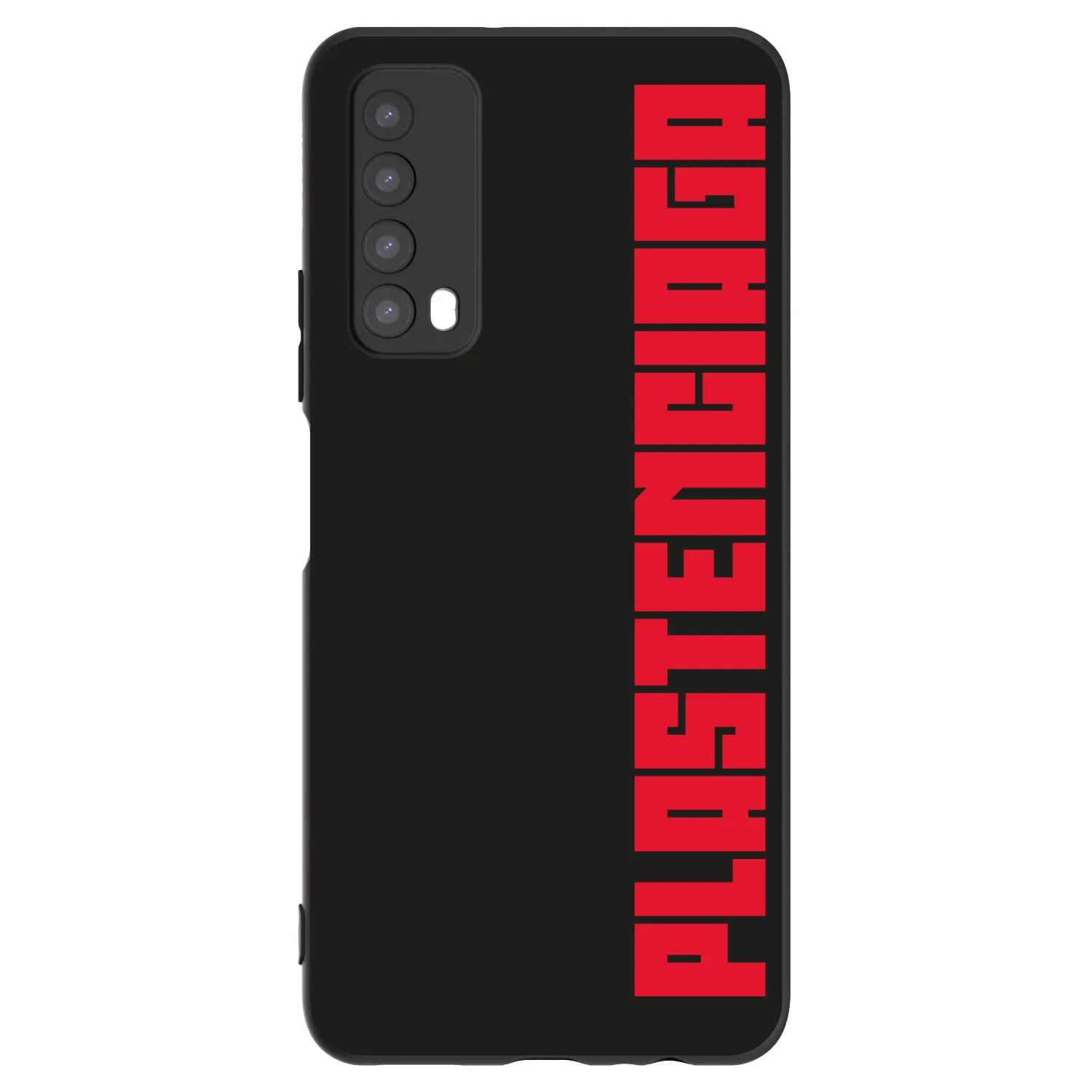 Picasee silikonski črni ovitek za Huawei P Smart 2021 - Plastenciaga