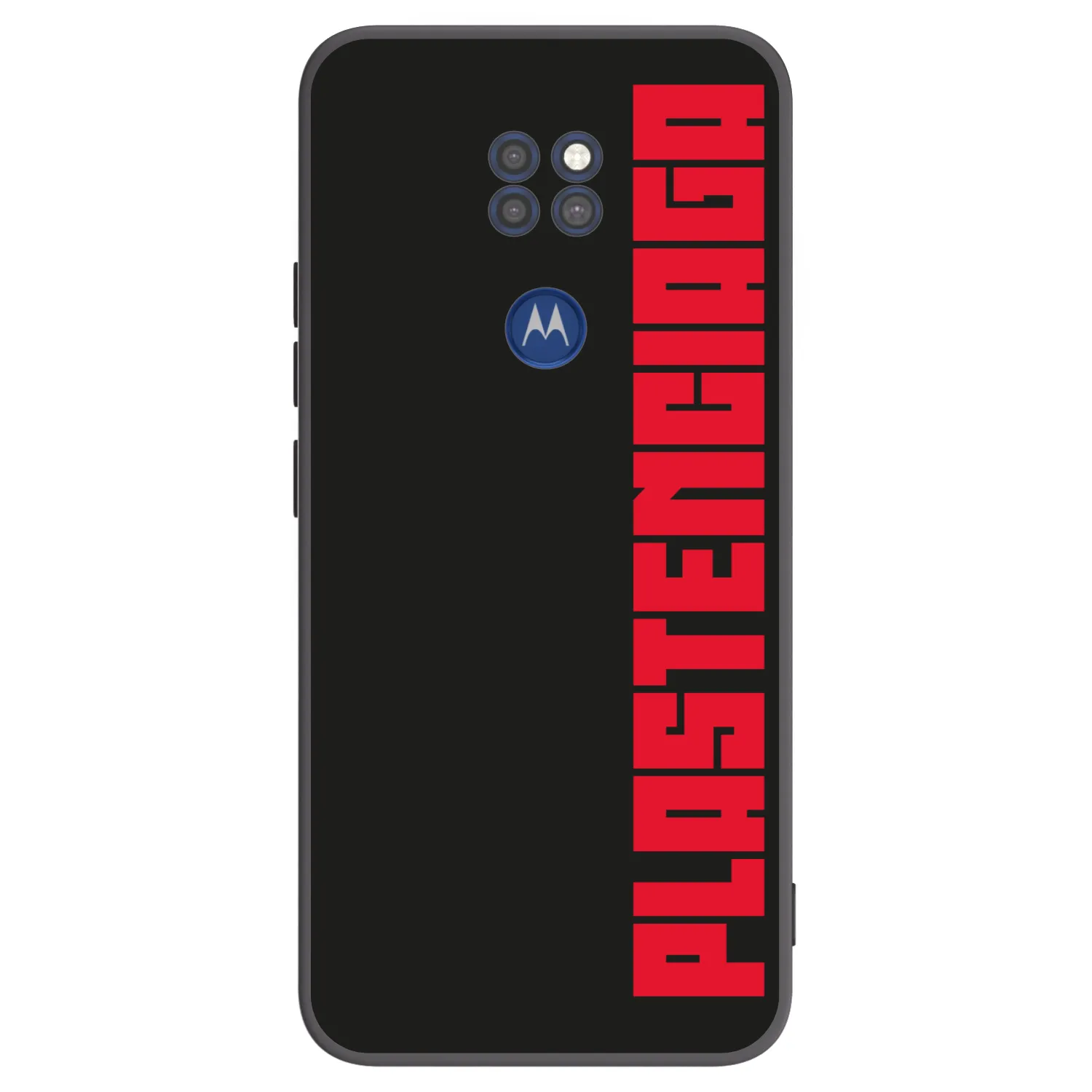 Picasee silikonski črni ovitek za Motorola Moto G9 Play - Plastenciaga