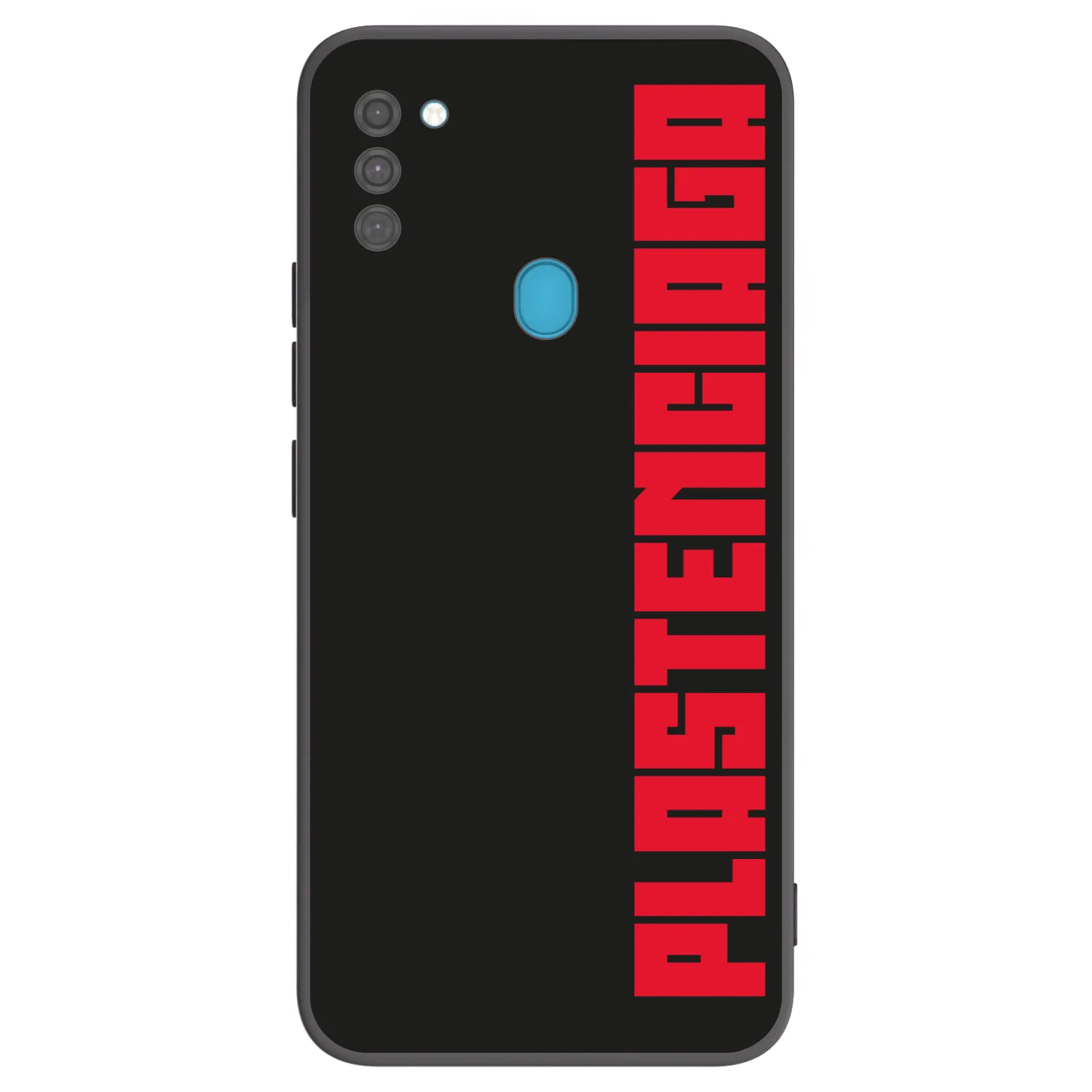 Picasee silikonski črni ovitek za Samsung Galaxy M11 - Plastenciaga