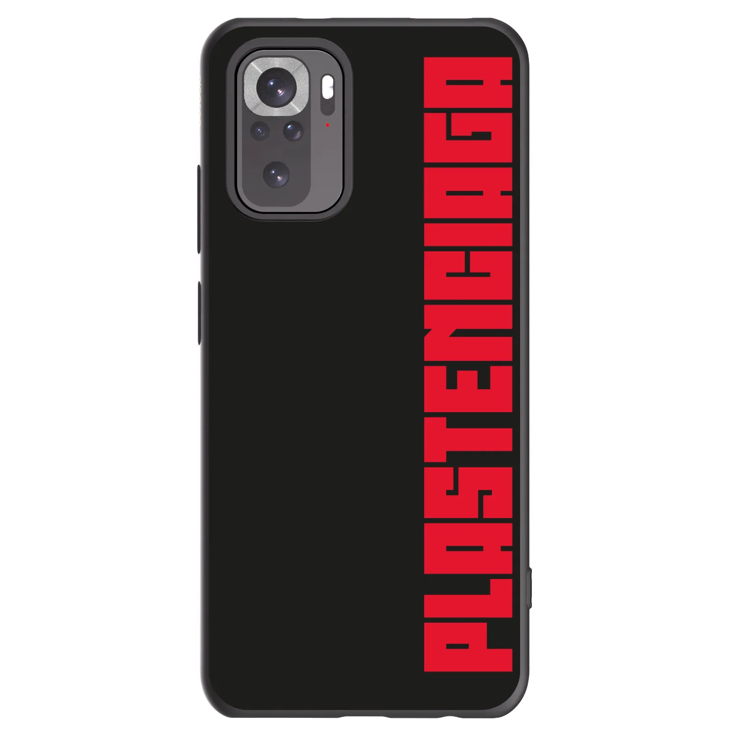 Picasee silikonski črni ovitek za Xiaomi Redmi Note 10 - Plastenciaga
