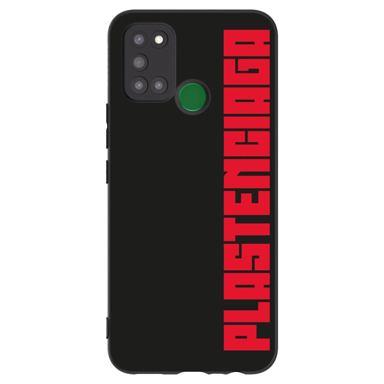 Picasee silikonski črni ovitek za Realme 7i - Plastenciaga