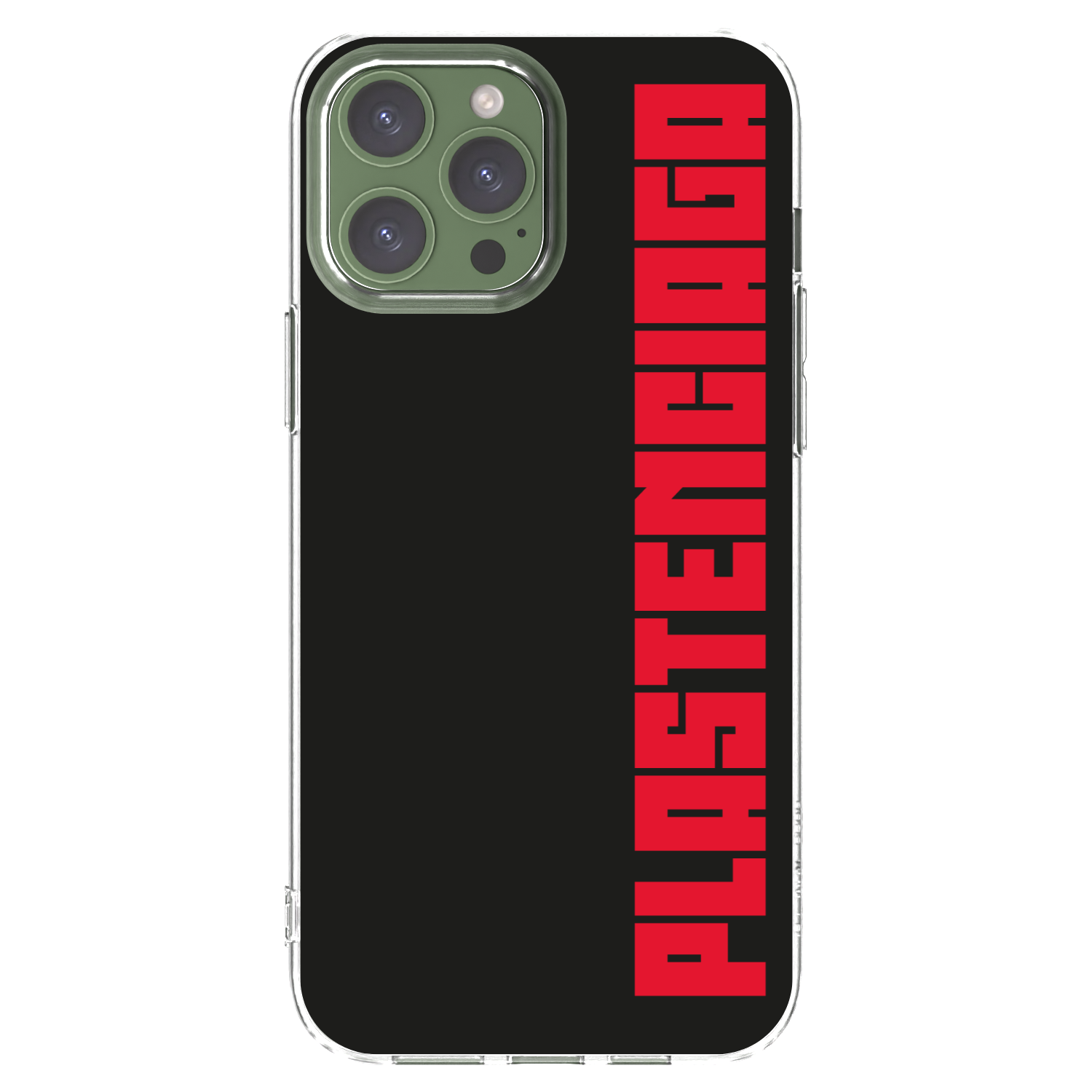 Picasee silikonski prozorni ovitek za Apple iPhone 13 Pro Max - Plastenciaga