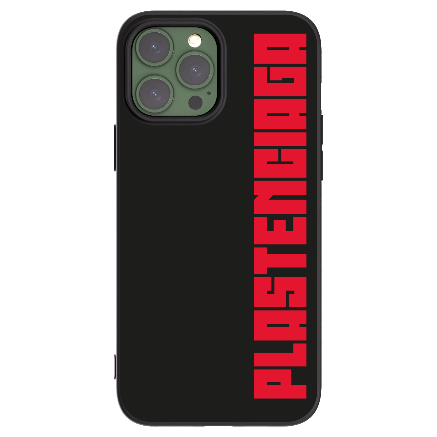 Picasee silikonski črni ovitek za Apple iPhone 13 Pro Max - Plastenciaga