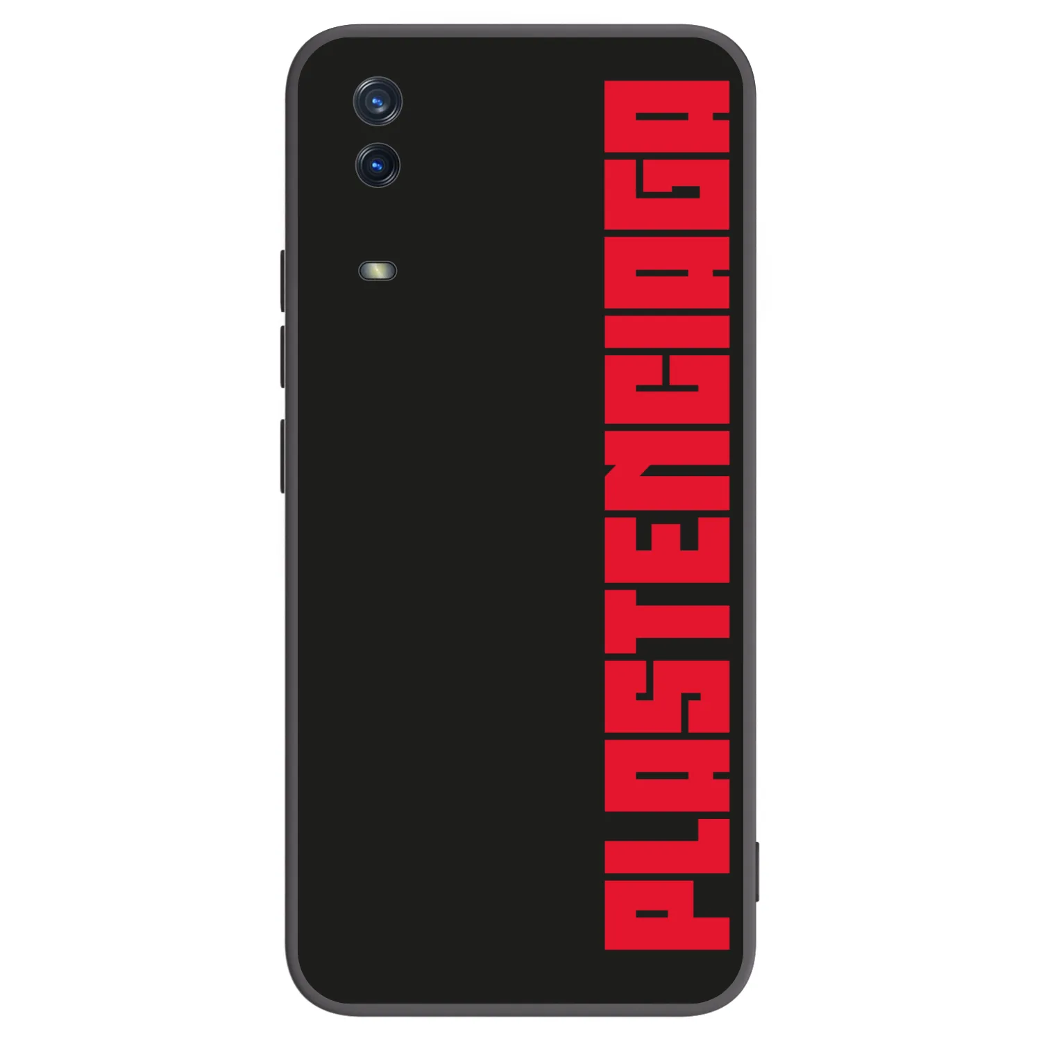 Picasee silikonski črni ovitek za Vivo Y11s - Plastenciaga