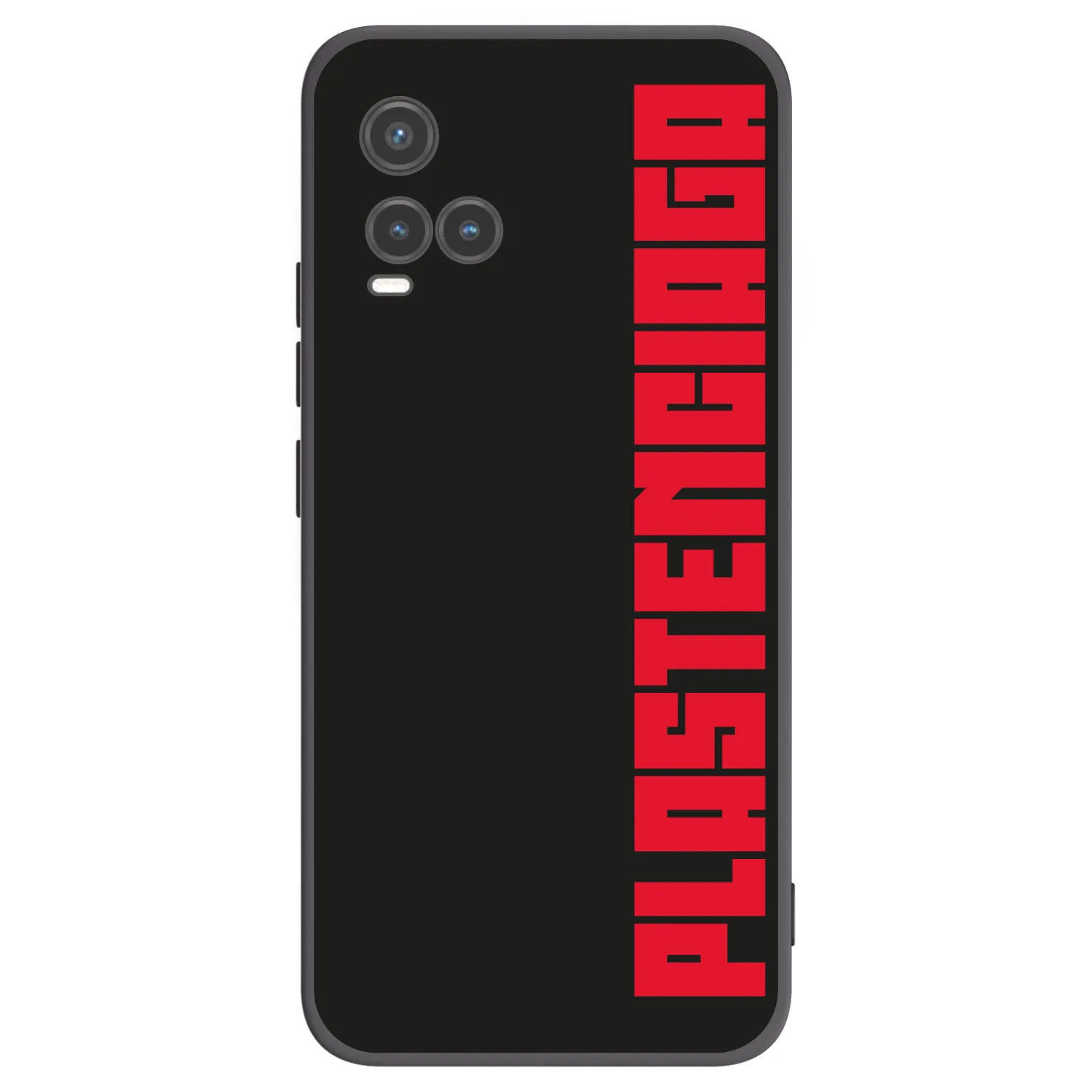 Picasee silikonski črni ovitek za Vivo Y33s - Plastenciaga