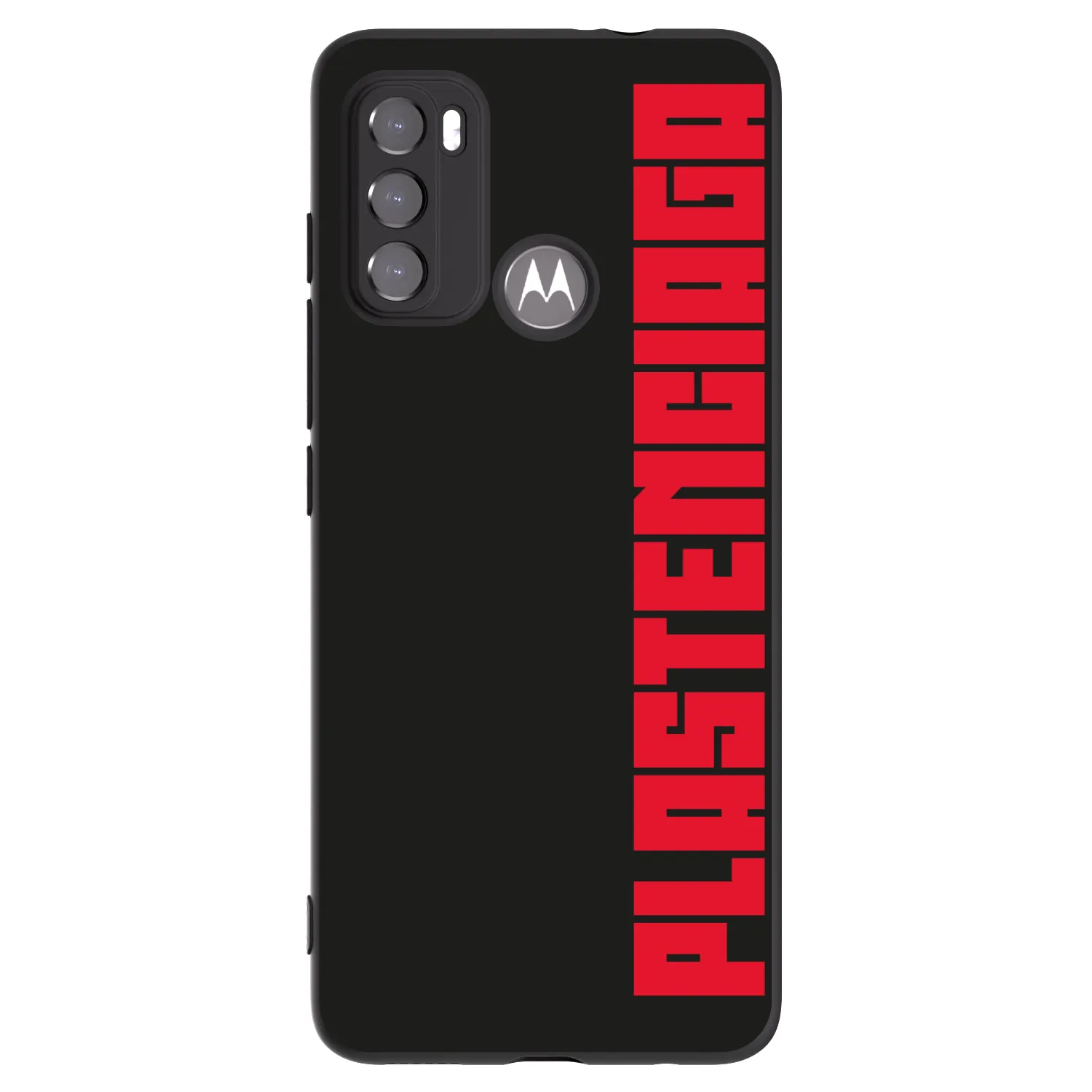 Picasee silikonski črni ovitek za Motorola Moto G60 - Plastenciaga