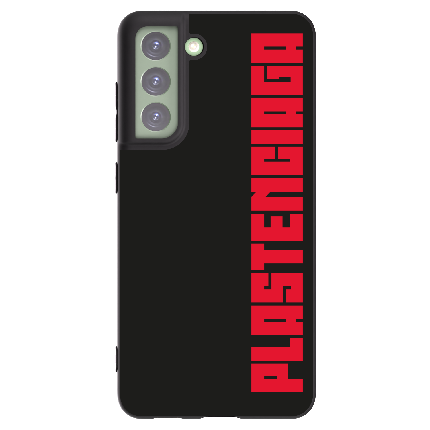 Picasee silikonski črni ovitek za Samsung Galaxy S21 FE 5G - Plastenciaga