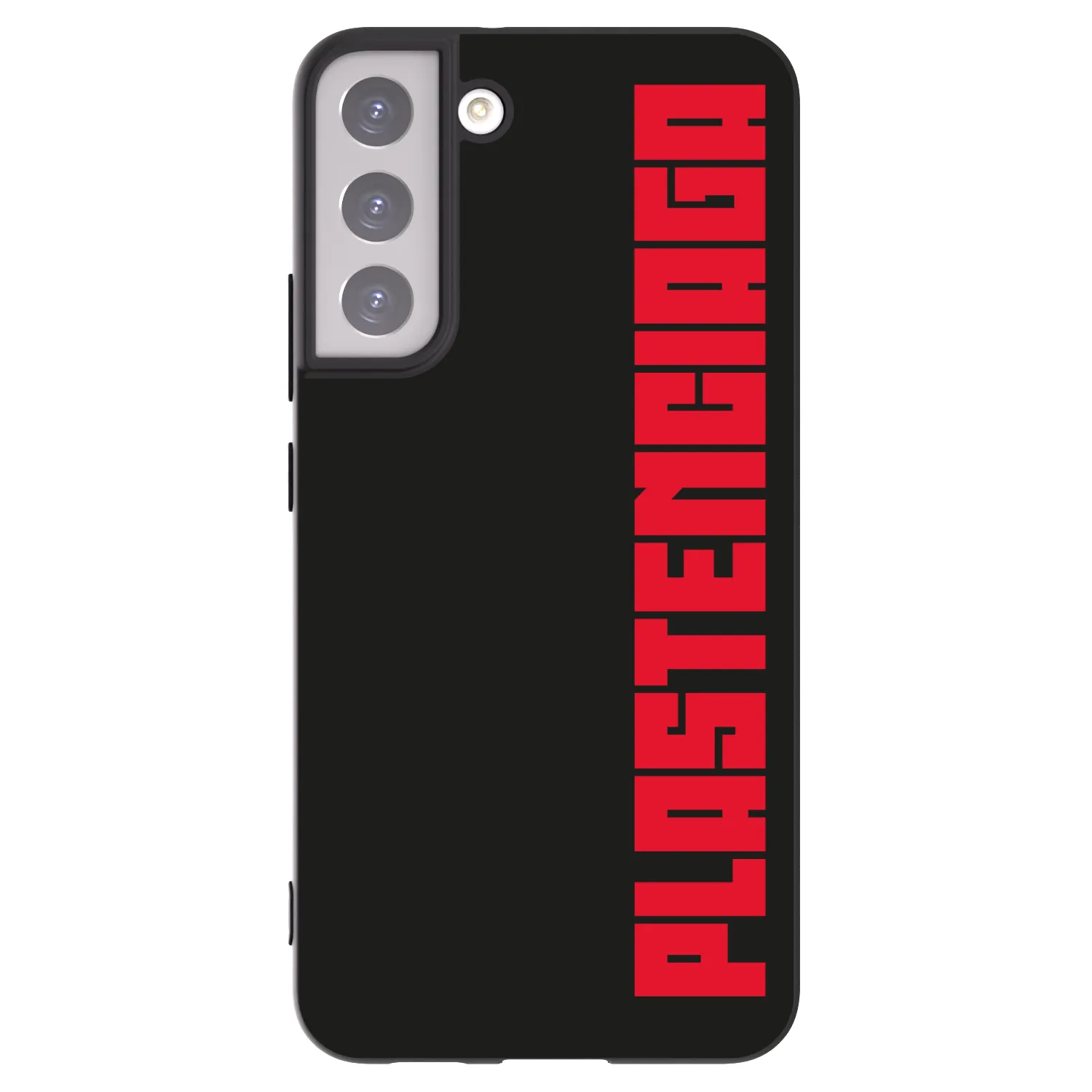 Picasee silikonski črni ovitek za Samsung Galaxy S22+ 5G - Plastenciaga