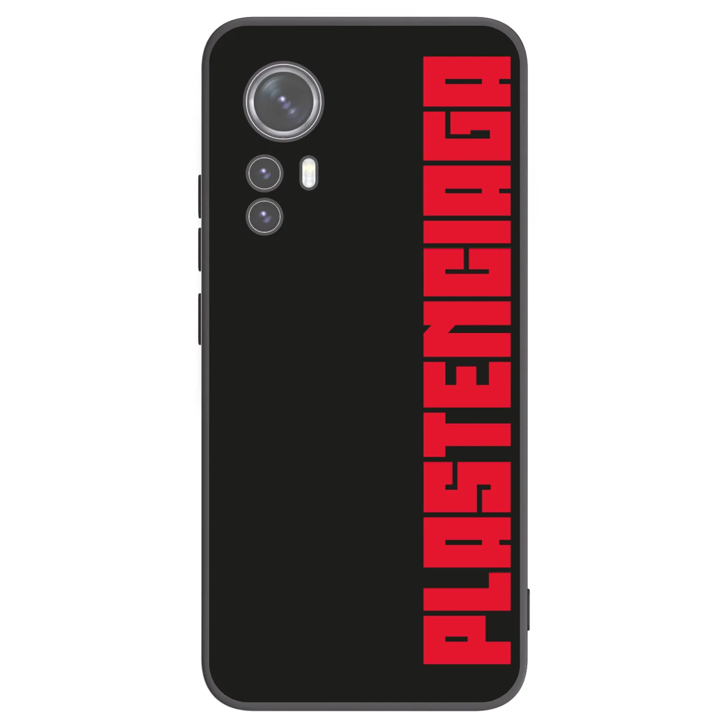 Picasee silikonski črni ovitek za Xiaomi 12 - Plastenciaga
