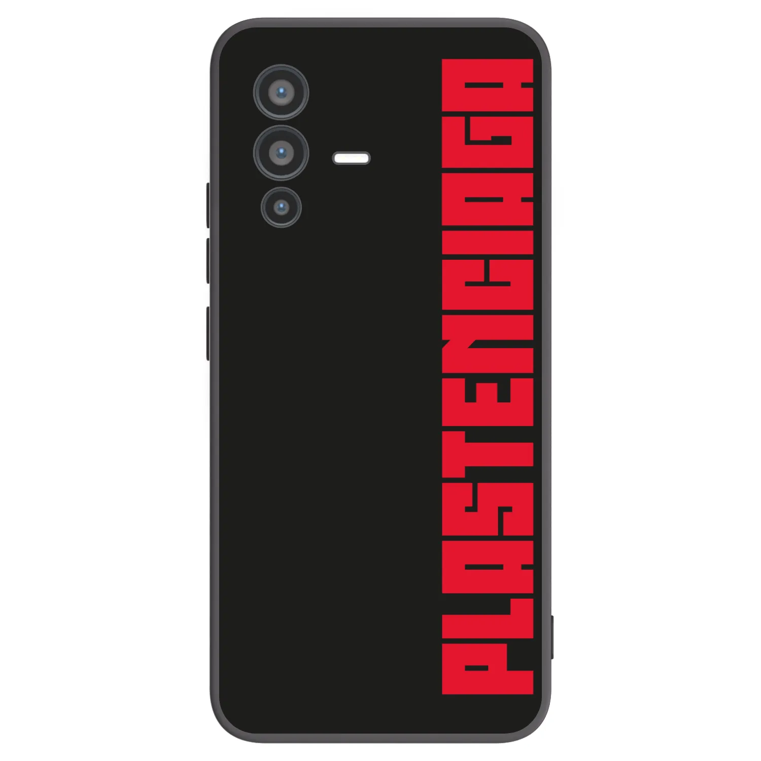 Picasee silikonski črni ovitek za Vivo V23 5G - Plastenciaga