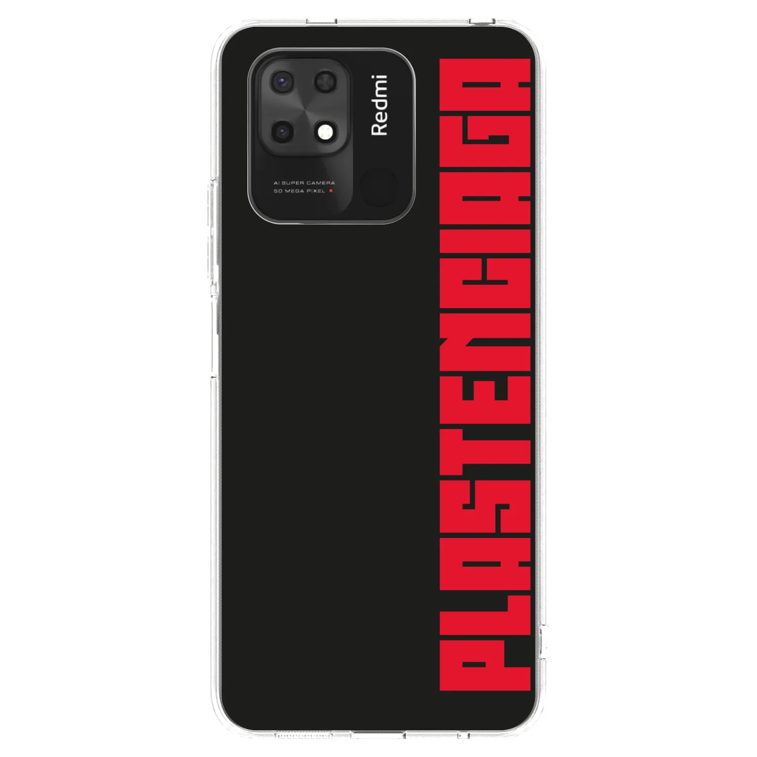 Picasee silikonski prozorni ovitek za Xiaomi Redmi 10C - Plastenciaga