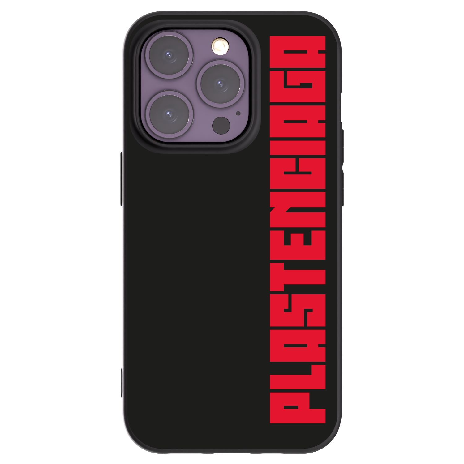 Picasee silikonski črni ovitek za Apple iPhone 14 Pro - Plastenciaga