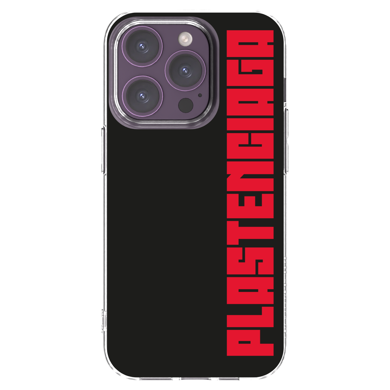 Picasee silikonski prozorni ovitek za Apple iPhone 14 Pro - Plastenciaga