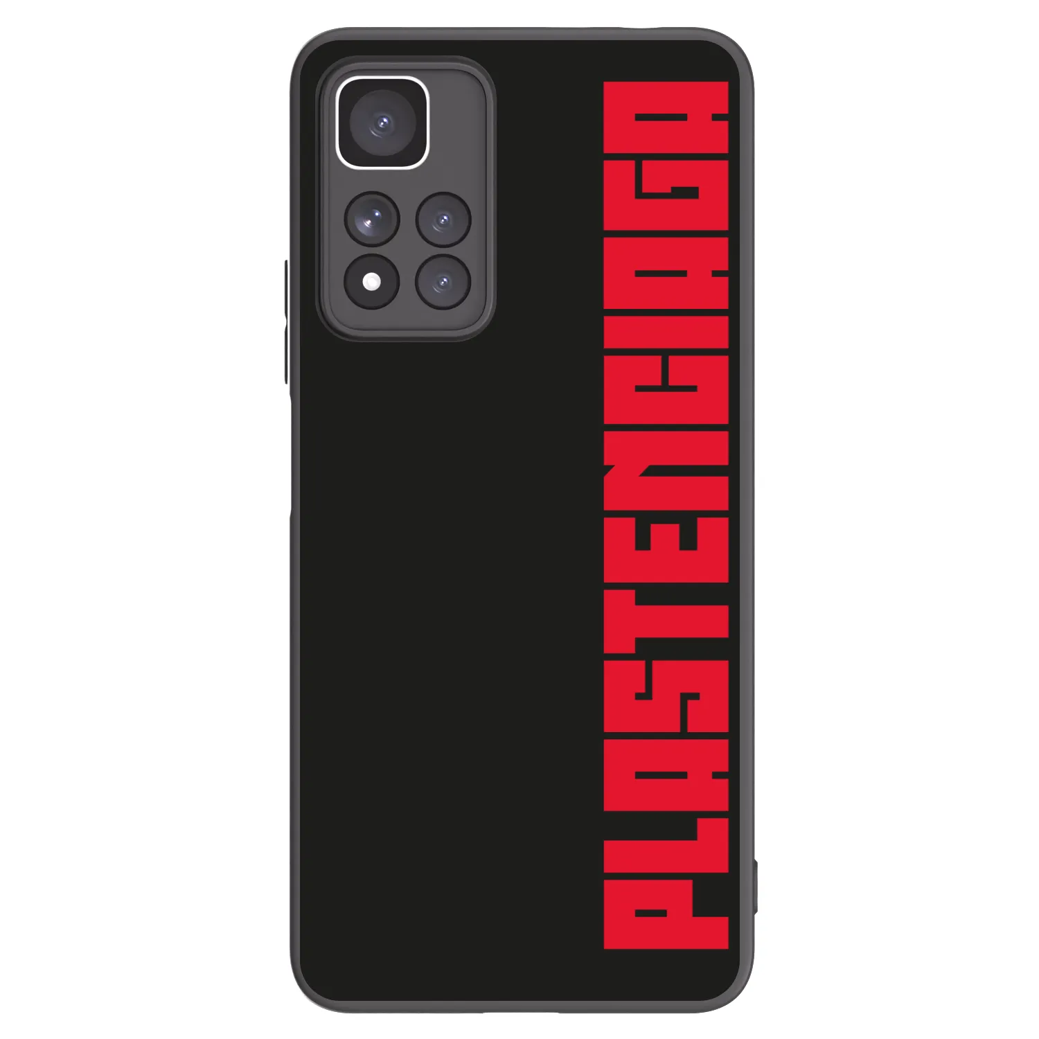 Picasee silikonski črni ovitek za Xiaomi Redmi Note 11 Pro+ 5G - Plastenciaga