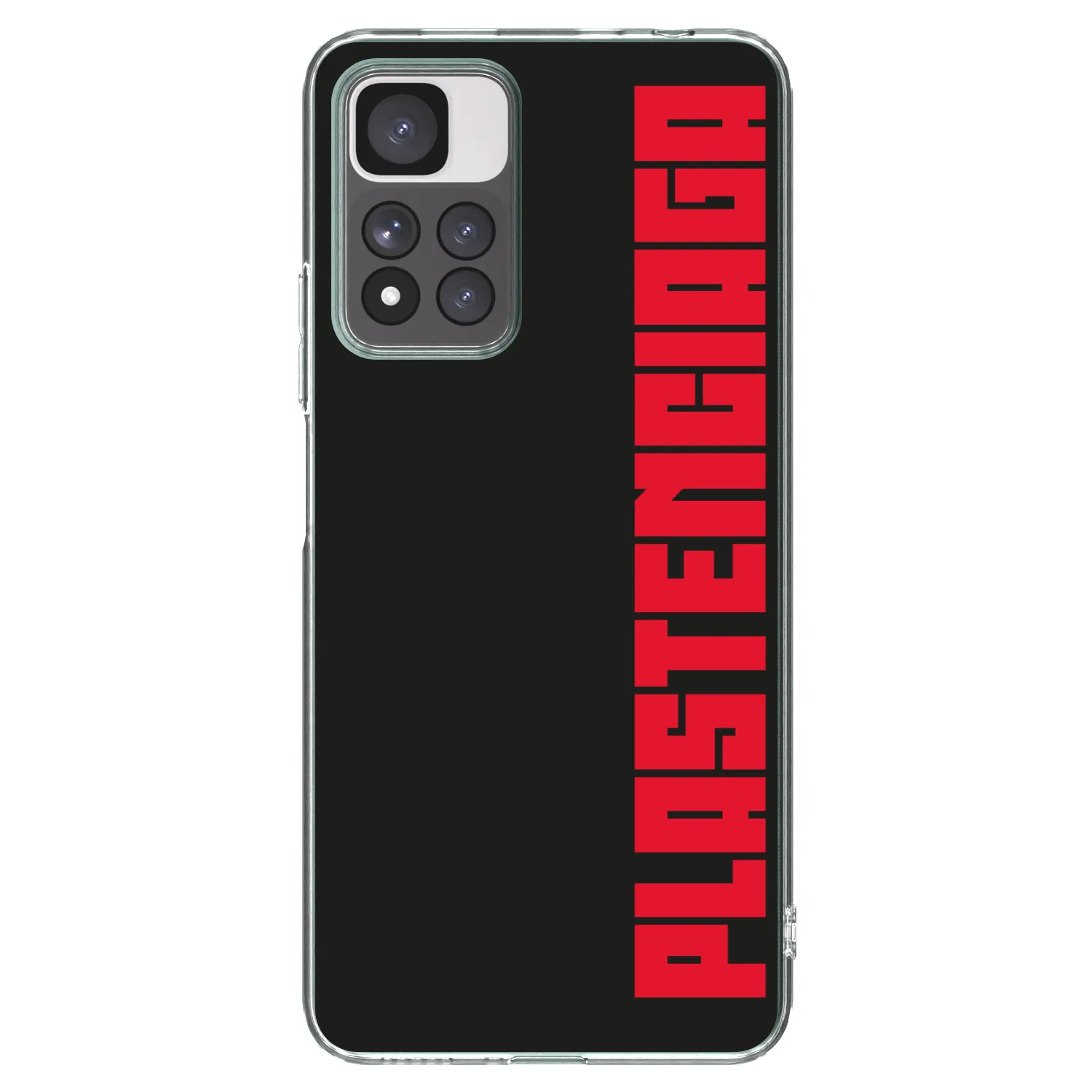Picasee silikonski prozorni ovitek za Xiaomi Redmi Note 11 Pro+ 5G - Plastenciaga